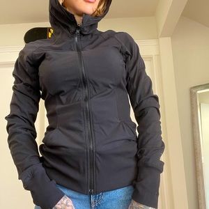 lululemon athletica Lululemon Black Zip-up Jacket Size 4 | Color: Black